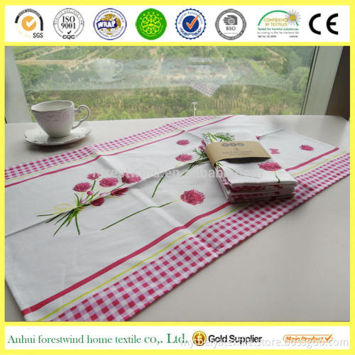 100% cotton kitchen towel set